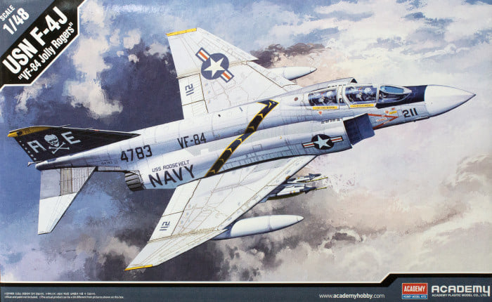 ACA12305 - 1/48 F-4J VF 84 Jolly Rogers
