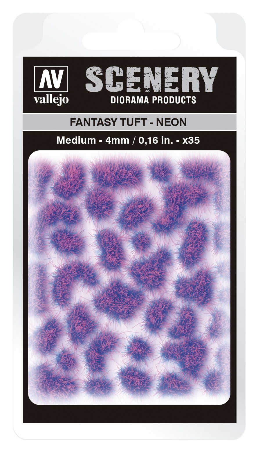 SC430 - Fantasy Tuft - Neon  - 4 mm