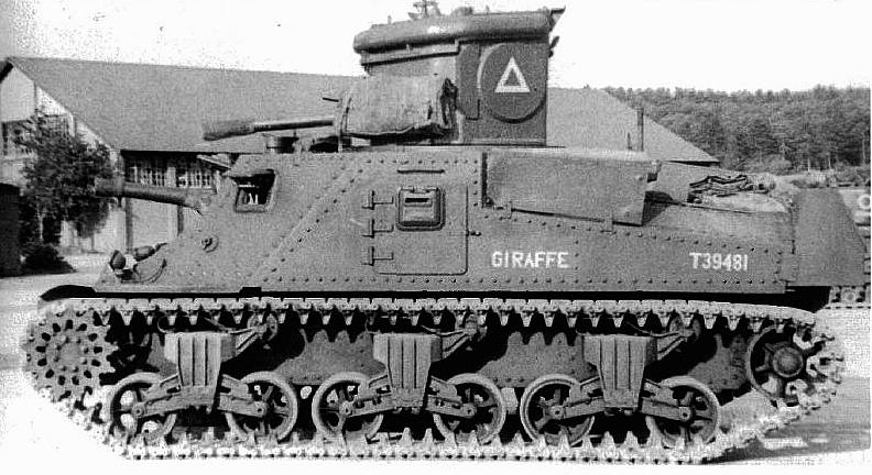 TAK2116 - Takom 1/35 British M3 "Grant" CDL Medium Tank