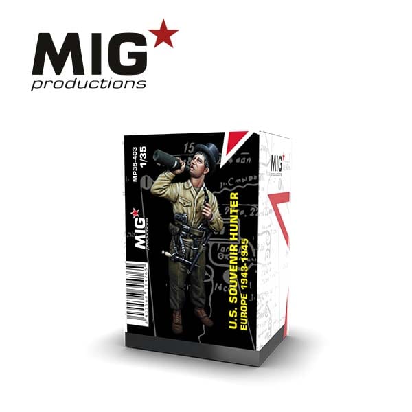 MP35-403- MIG - US SOUVENIR HUNTER - EUROPE 1943-1945 SCALE 1/35