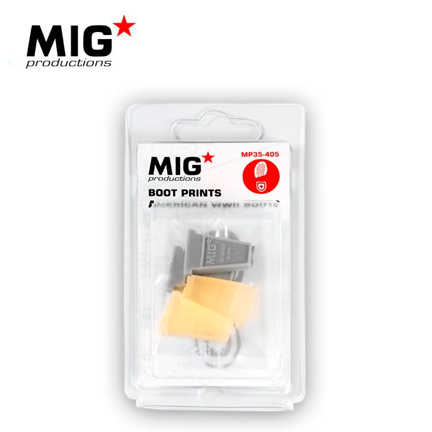 MP35-405 - MIG - American WWII Boot Prints 1/35