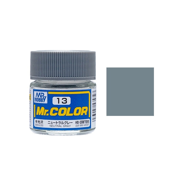 Mr. Color 13  - Neutral Gray  (Semi-Gloss)