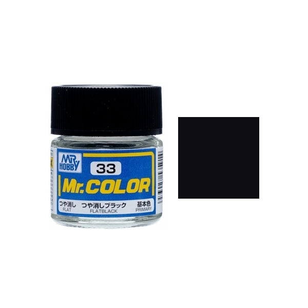 Mr. Color 33 - Black (Flat)