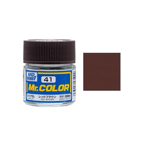 Mr. Color 41 - Red Brown (Flat)