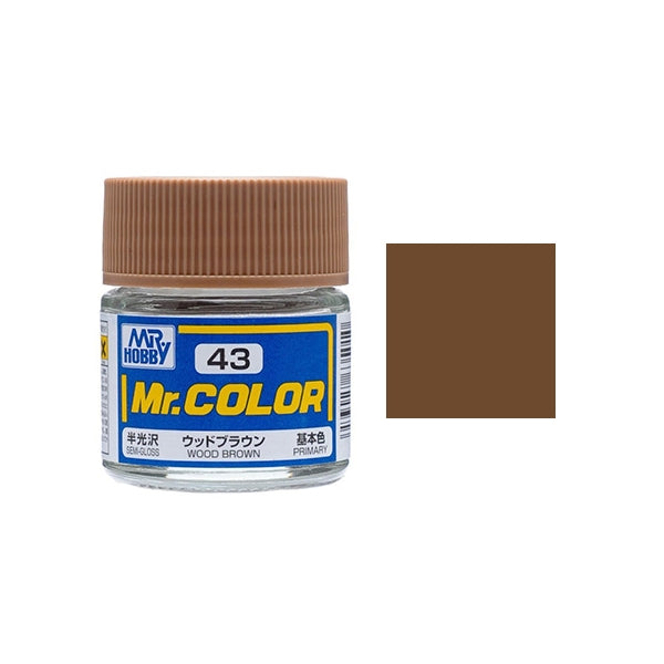 Mr. Color 43 - Wood Brown (Semi-Gloss)