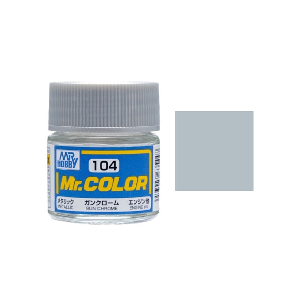 Mr. Color 104 - Gun Chrome (Metallic)