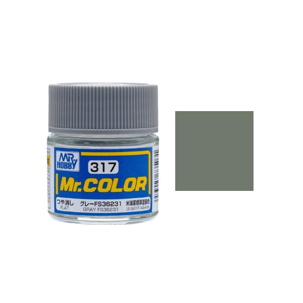 Mr. Color 317 - FS36231 Dark Gull Gray