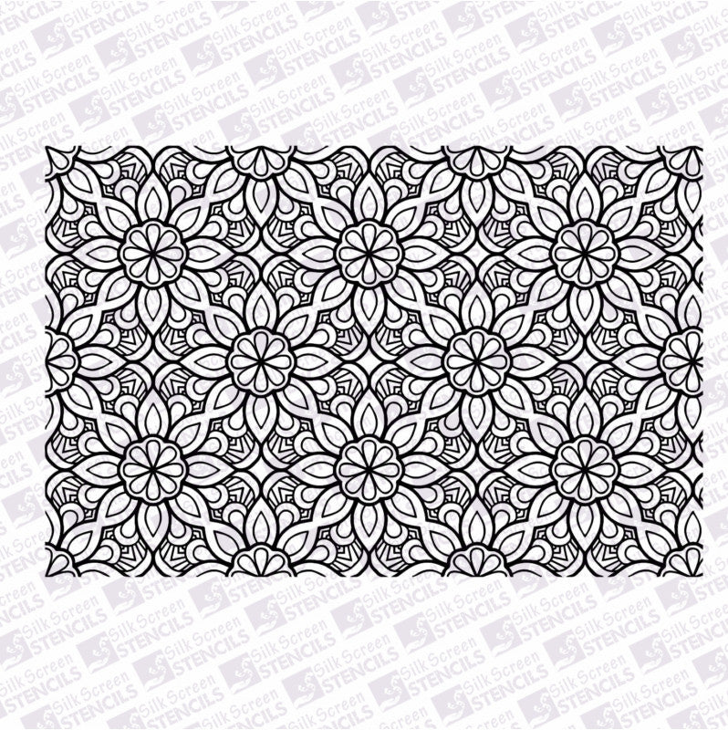 Mandala Flower - C(98mm x 139mm)