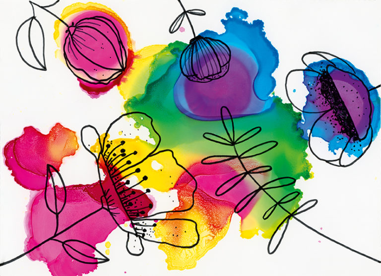 Marabu Alcohol Ink Set - Flower