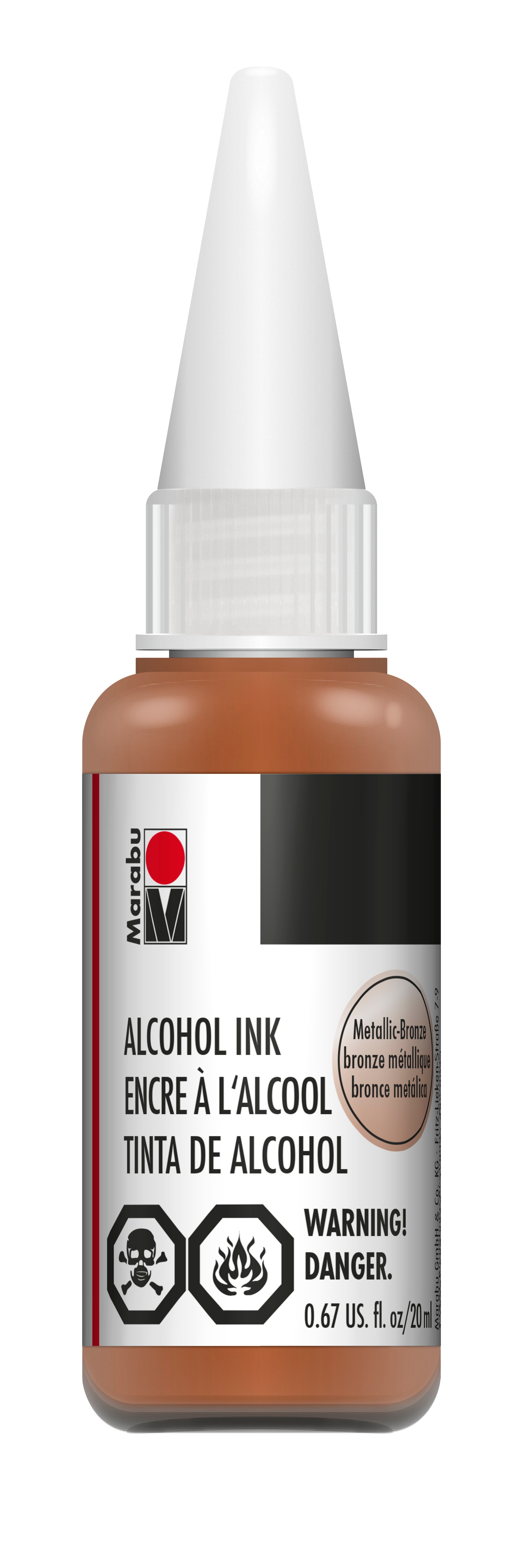 Marabu Alcohol Ink 20 ml - METALLIC BRONZE