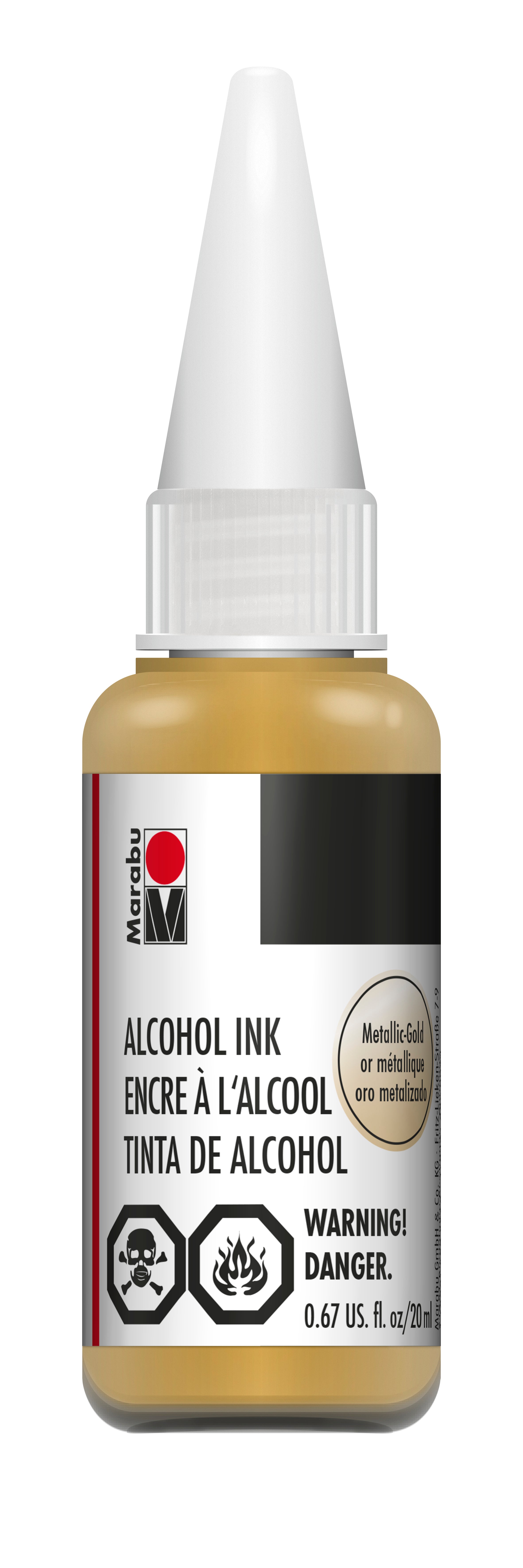 Marabu Alcohol Ink 20 ml - METALLIC GOLD