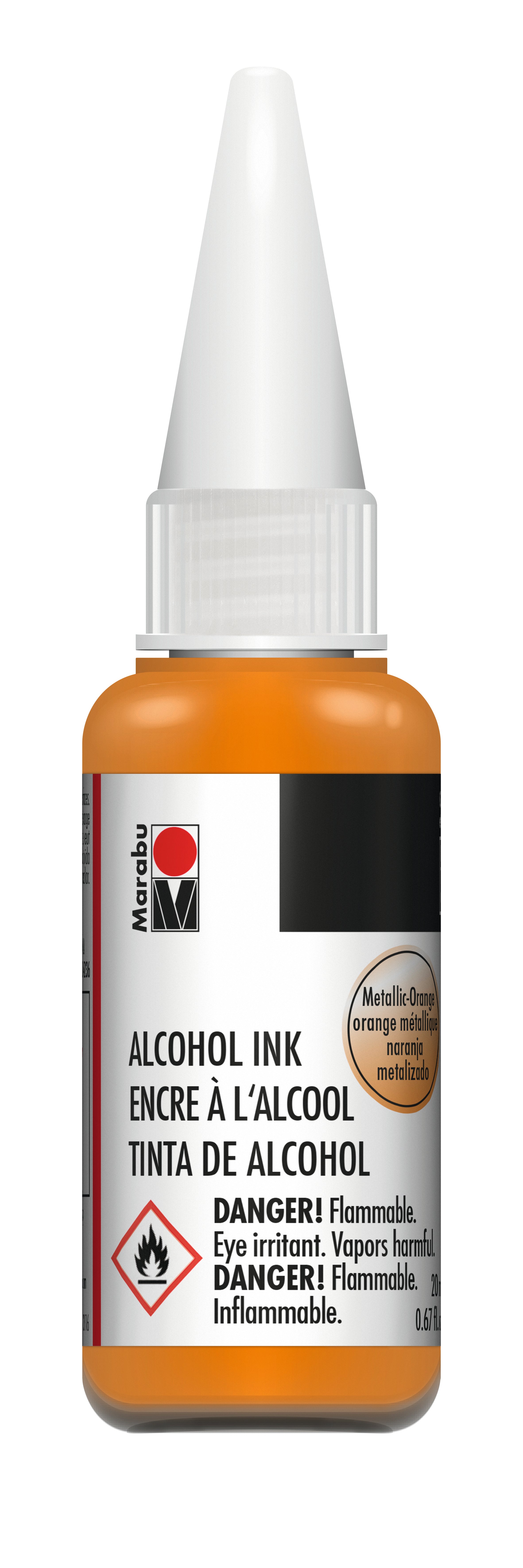 Marabu Alcohol Ink 20 ml - METALLIC ORANGE