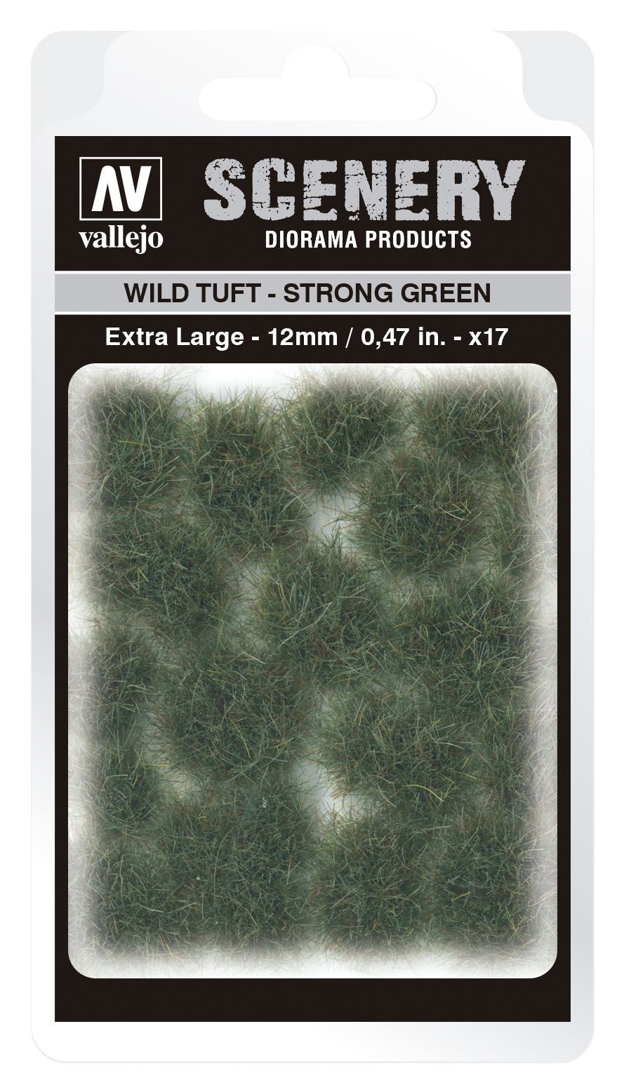 SC427 - Wild Tuft - Strong Green - 12 mm