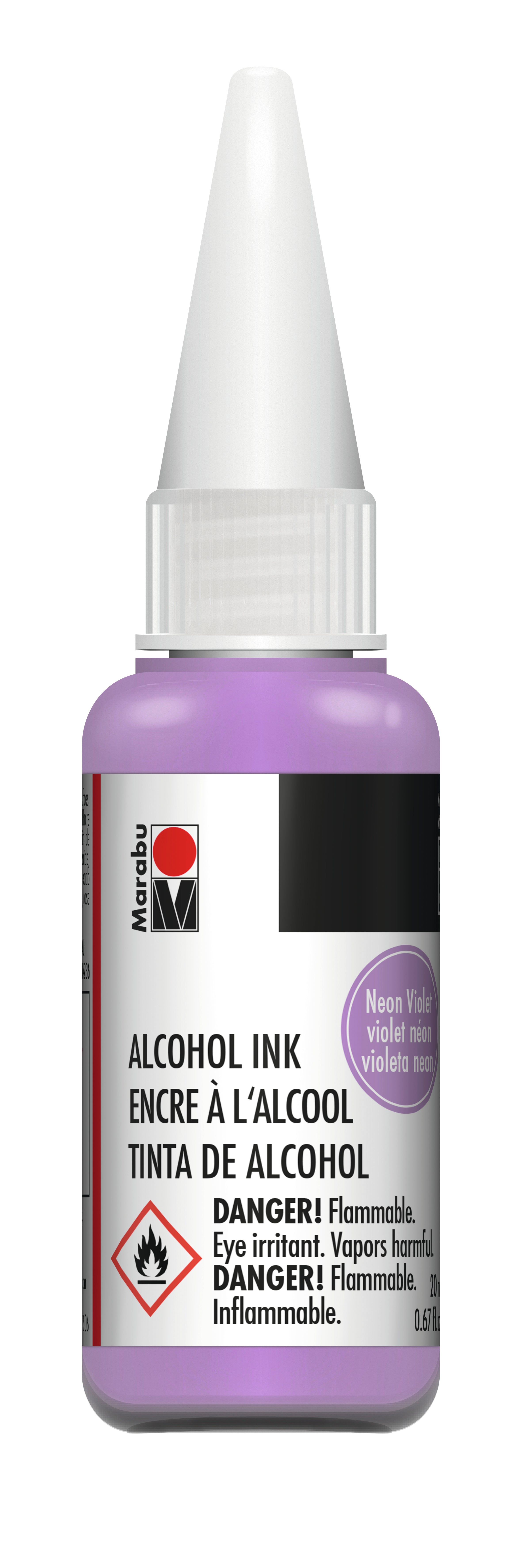Marabu Alcohol Ink 20 ml - NEON VIOLET