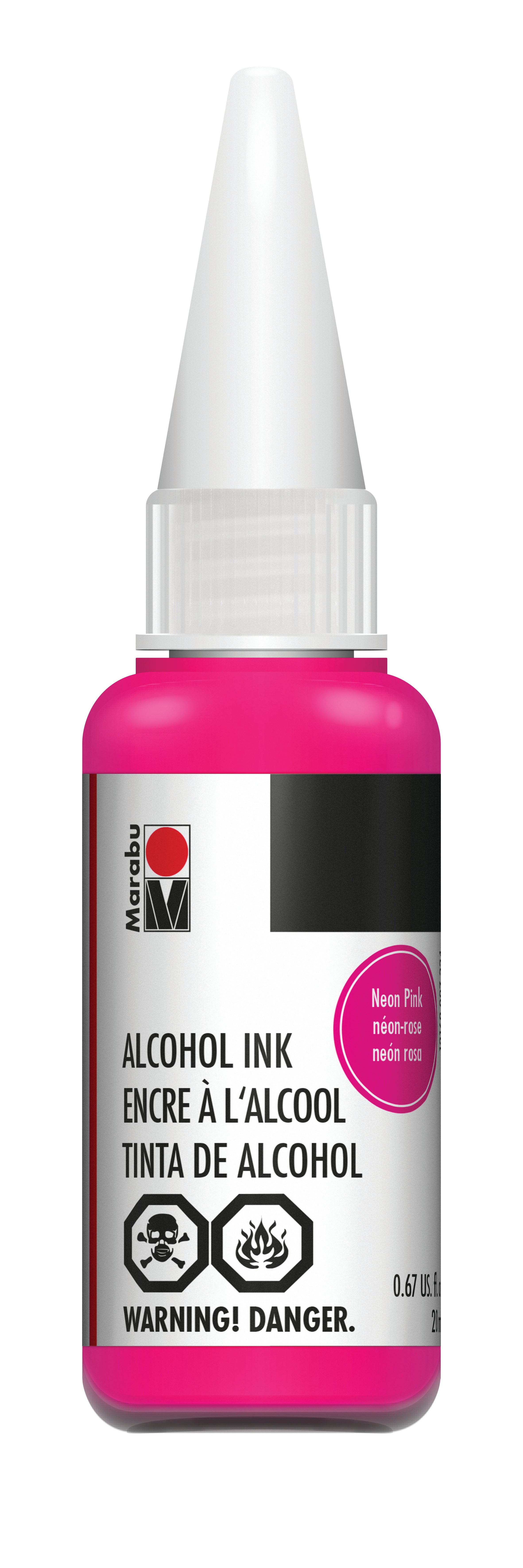 Marabu Alcohol Ink 20 ml - NEON PINK