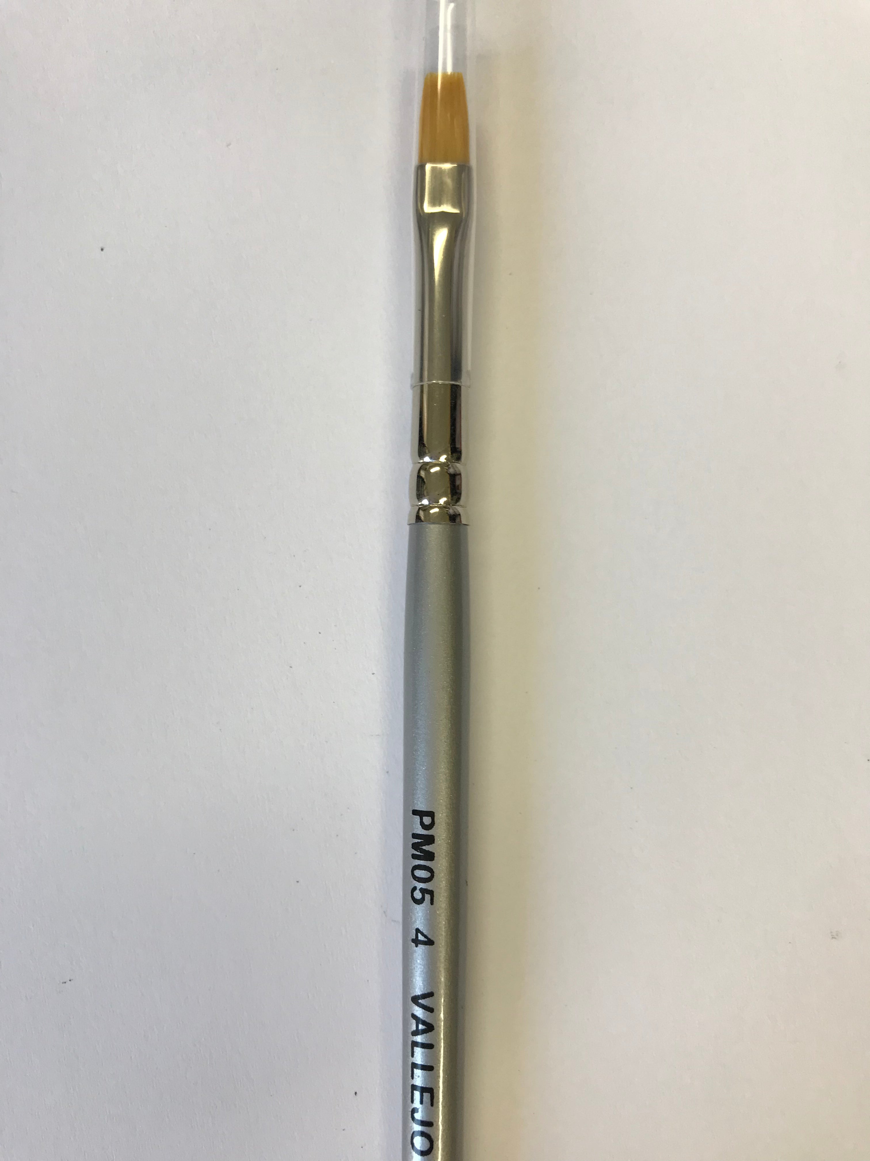 PM05004 FLAT RECTANGULAR BRUSH NO. 4 - Vallejo Paint Master