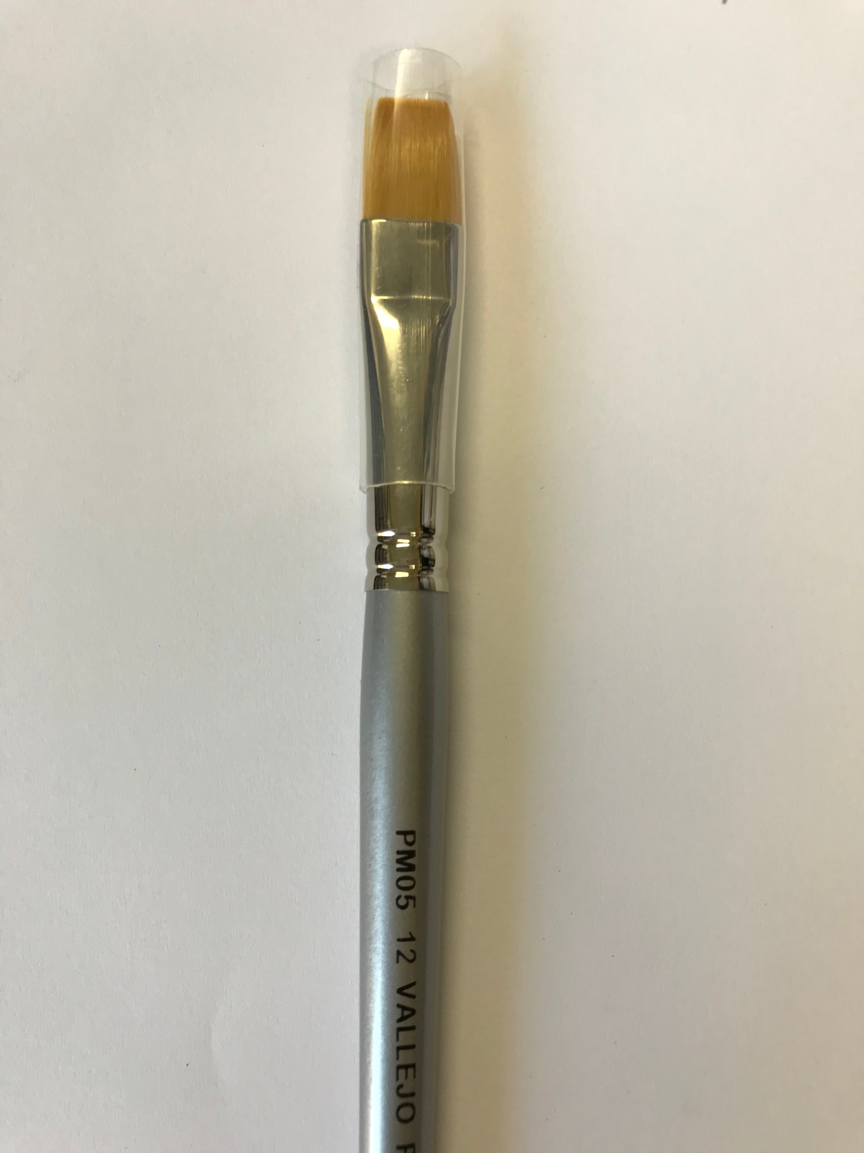 PM05012 FLAT RECTANGULAR BRUSH NO. 12 - Vallejo Paint Master