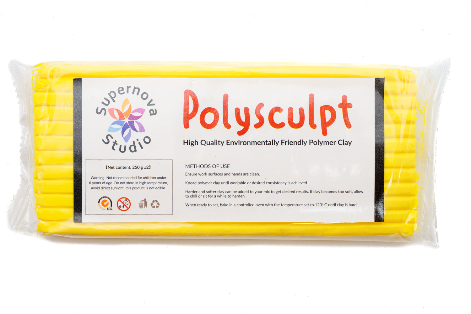 Banana Yellow Polysculpt™  Polymer Clay - 250g