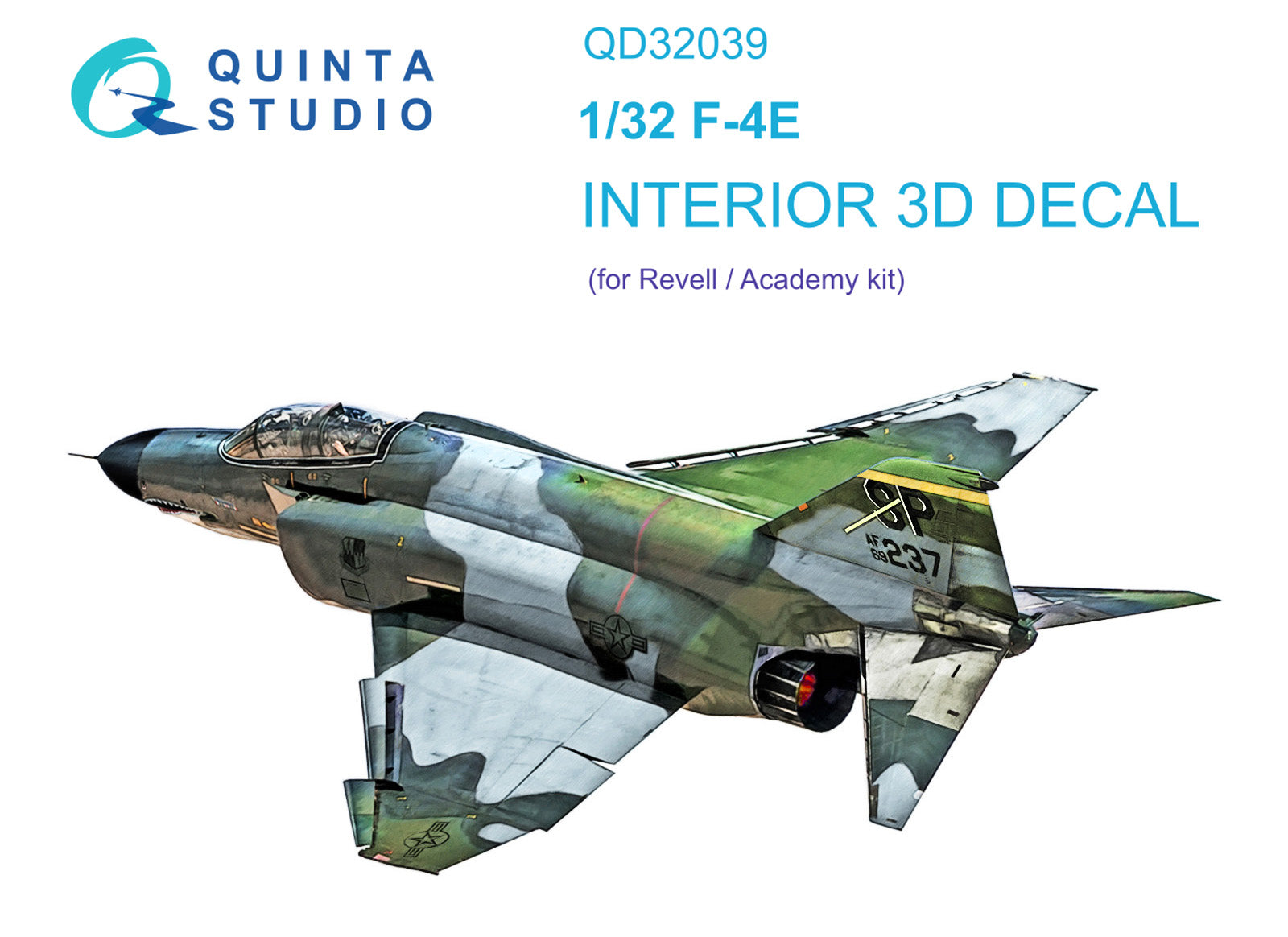 Quinta Studio - 1/32 F-4E QD32039 for Revell kit