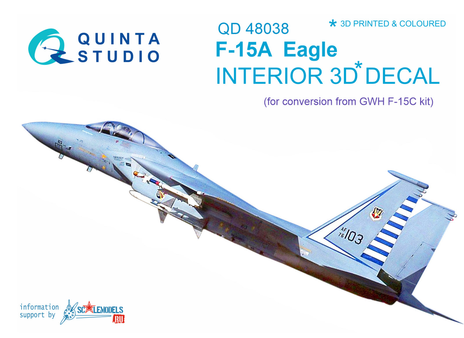 Quinta Studio - 1/48 F-15A - QD48038 for GWH kit