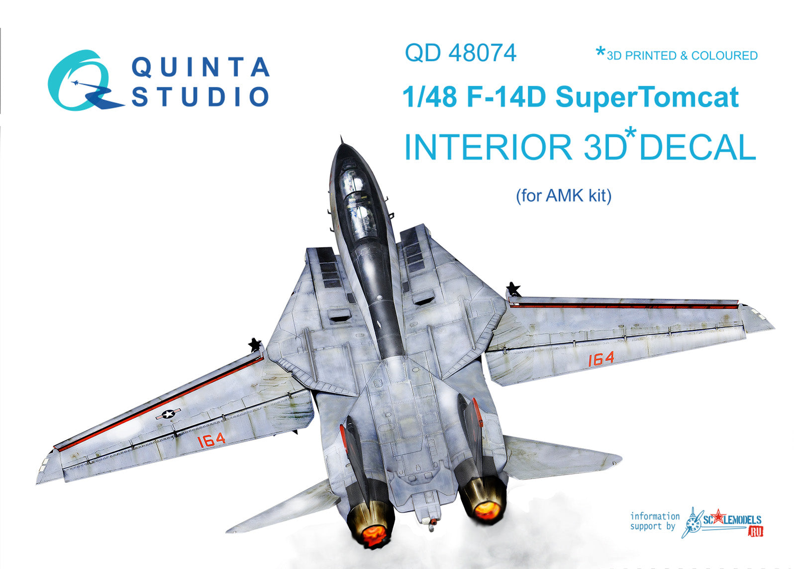 Quinta Studio - 1/48 F-14D QD48074 for AMK kit