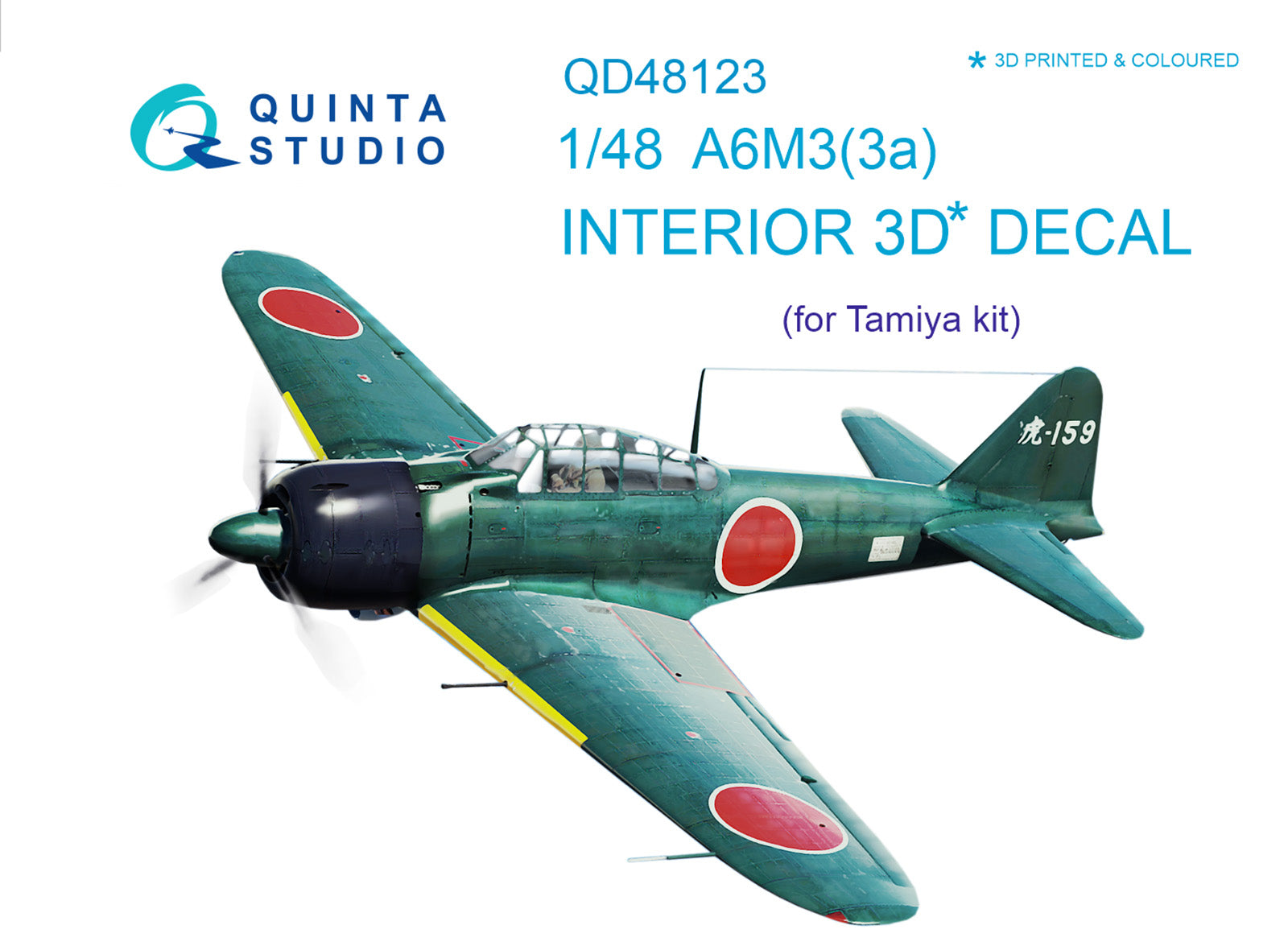 Quinta Studio - 1/48 A6M3- QD48123 for Tamiya kit