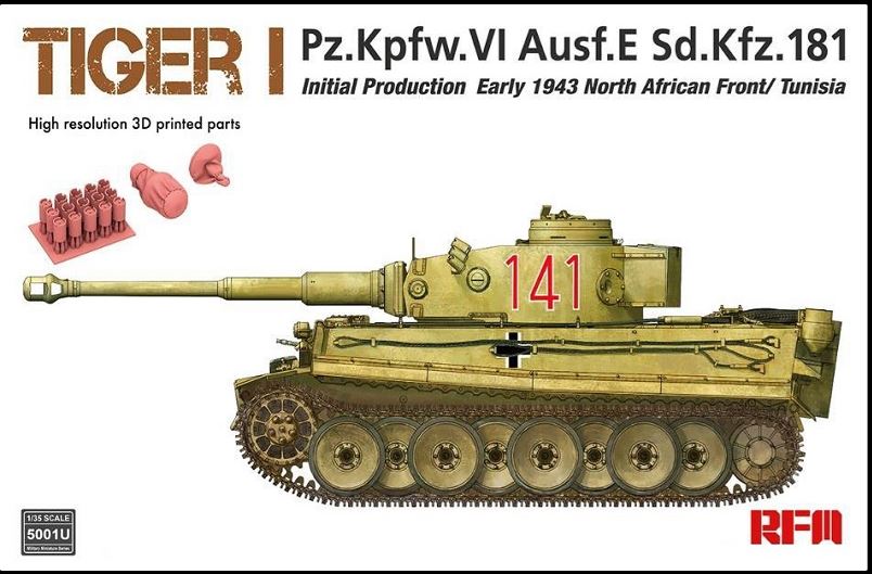 RM5001U -1/35 Tiger I Initial Production Early 1943