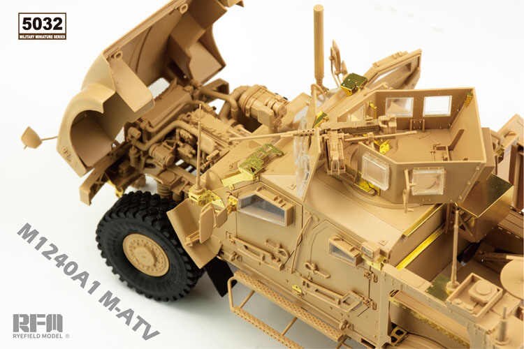 RM5032 - M1240 A1 M-ATV MRAP All Terrain Vehicle w/Full Interior Details