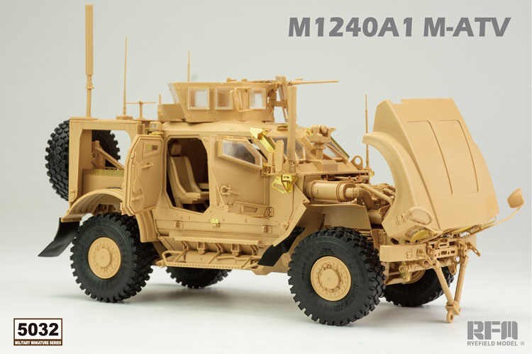 RM5032 - M1240 A1 M-ATV MRAP All Terrain Vehicle w/Full Interior Details