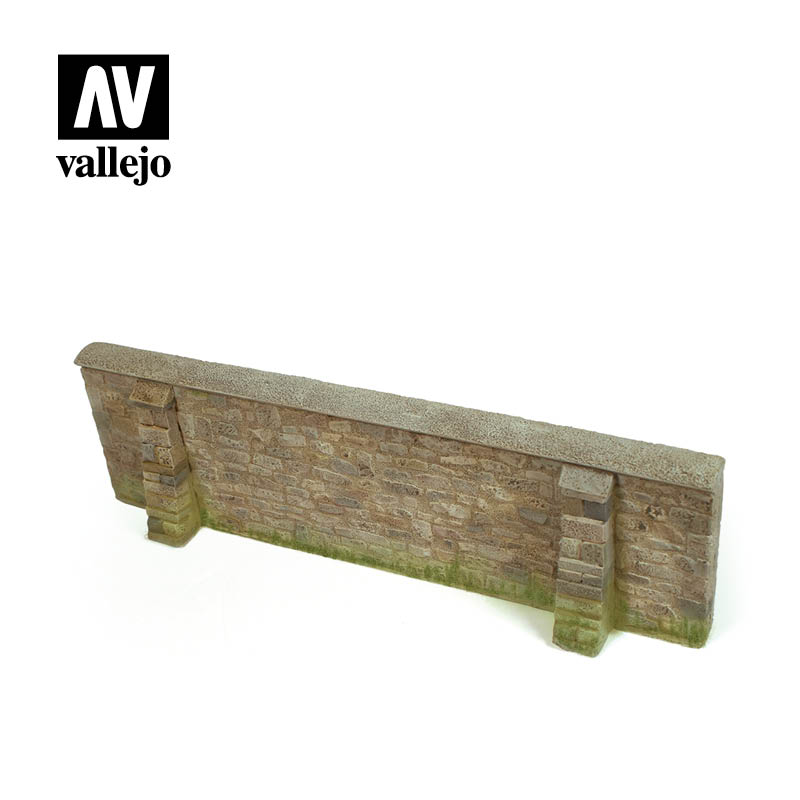 SC109 - Normandy Village 24 x 7 cm - Vallejo Scenics