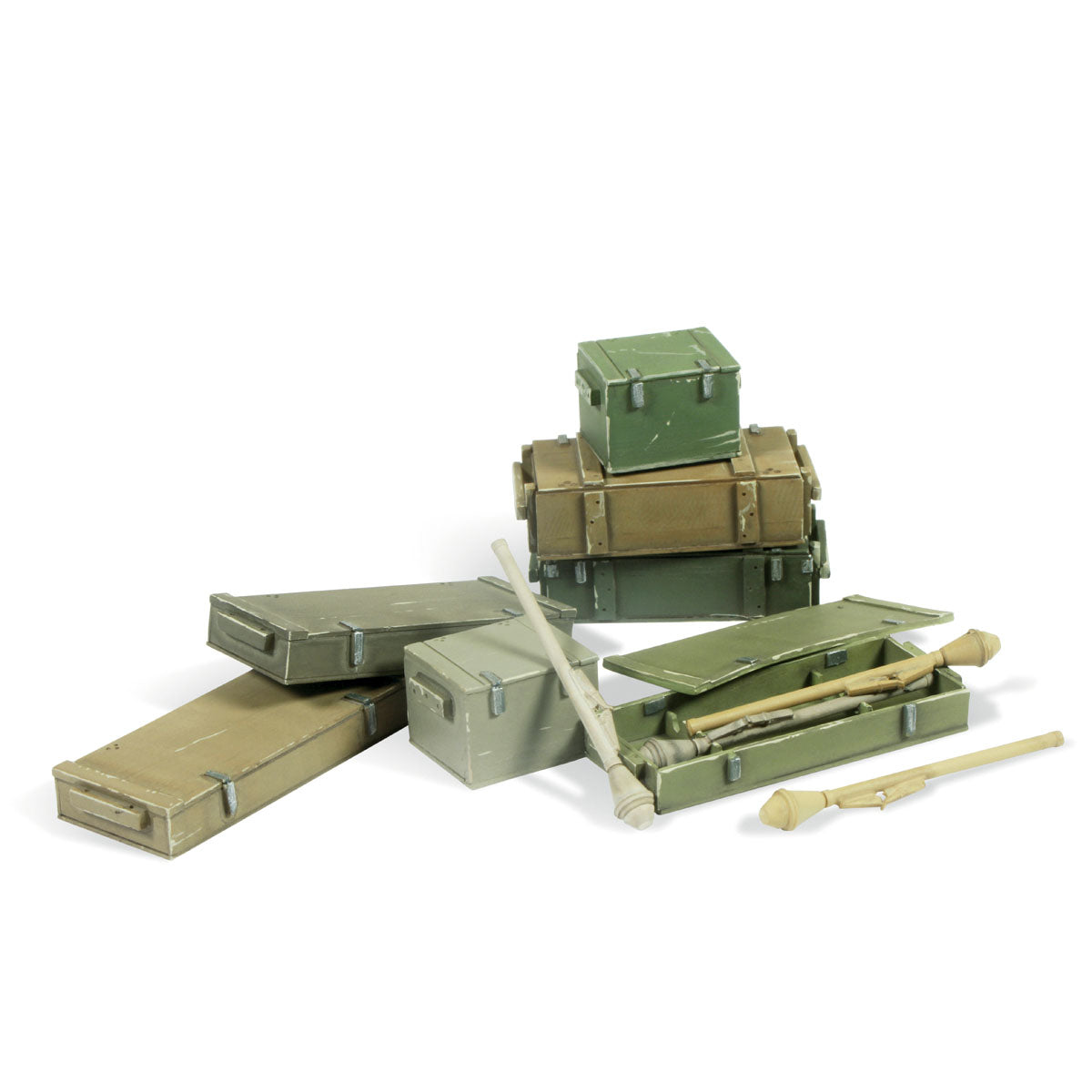 SC222 - Panzerfaust 60 m set - Vallejo Scenics