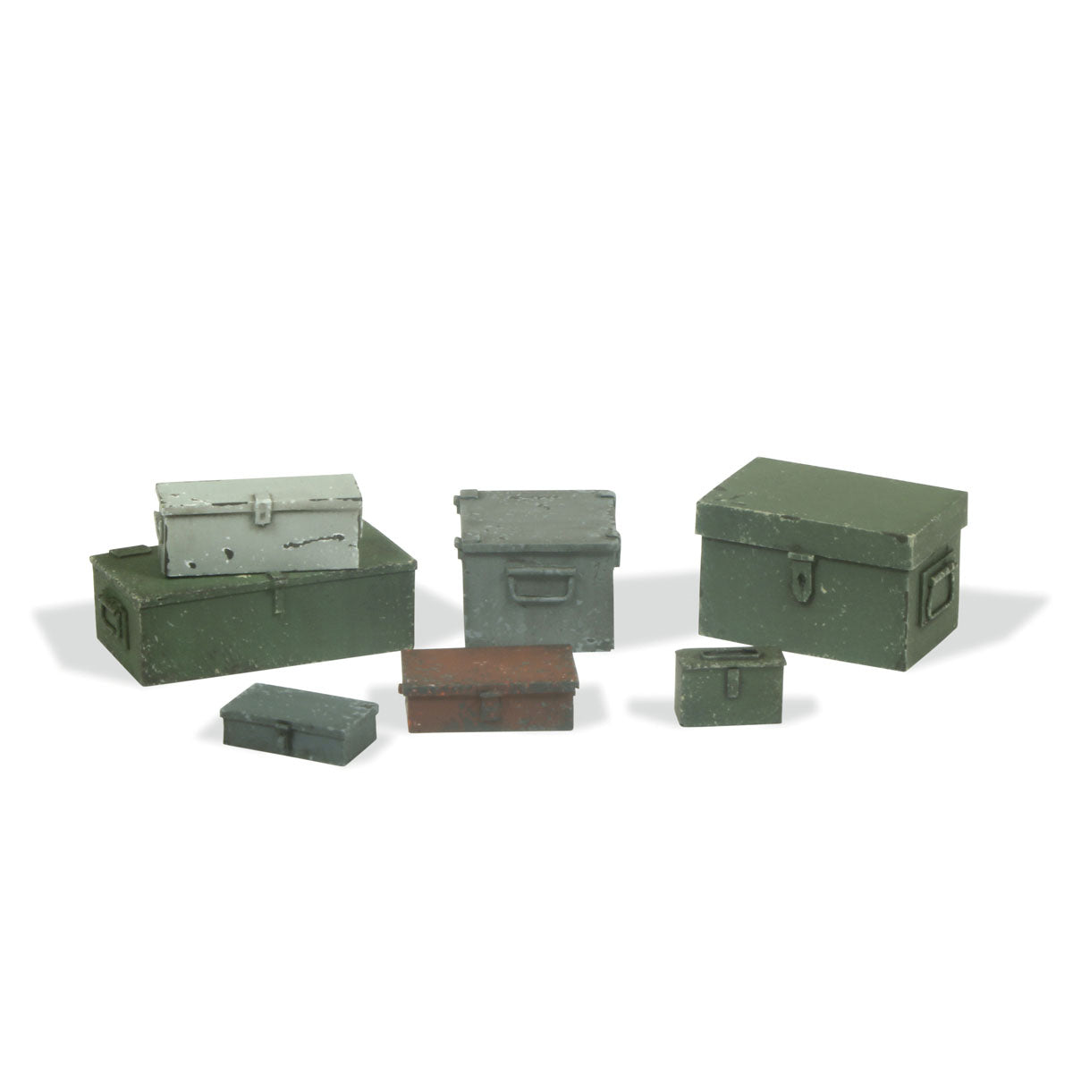 SC223 - Universal Metal Cases (1/35 Scale) - Vallejo Scenics
