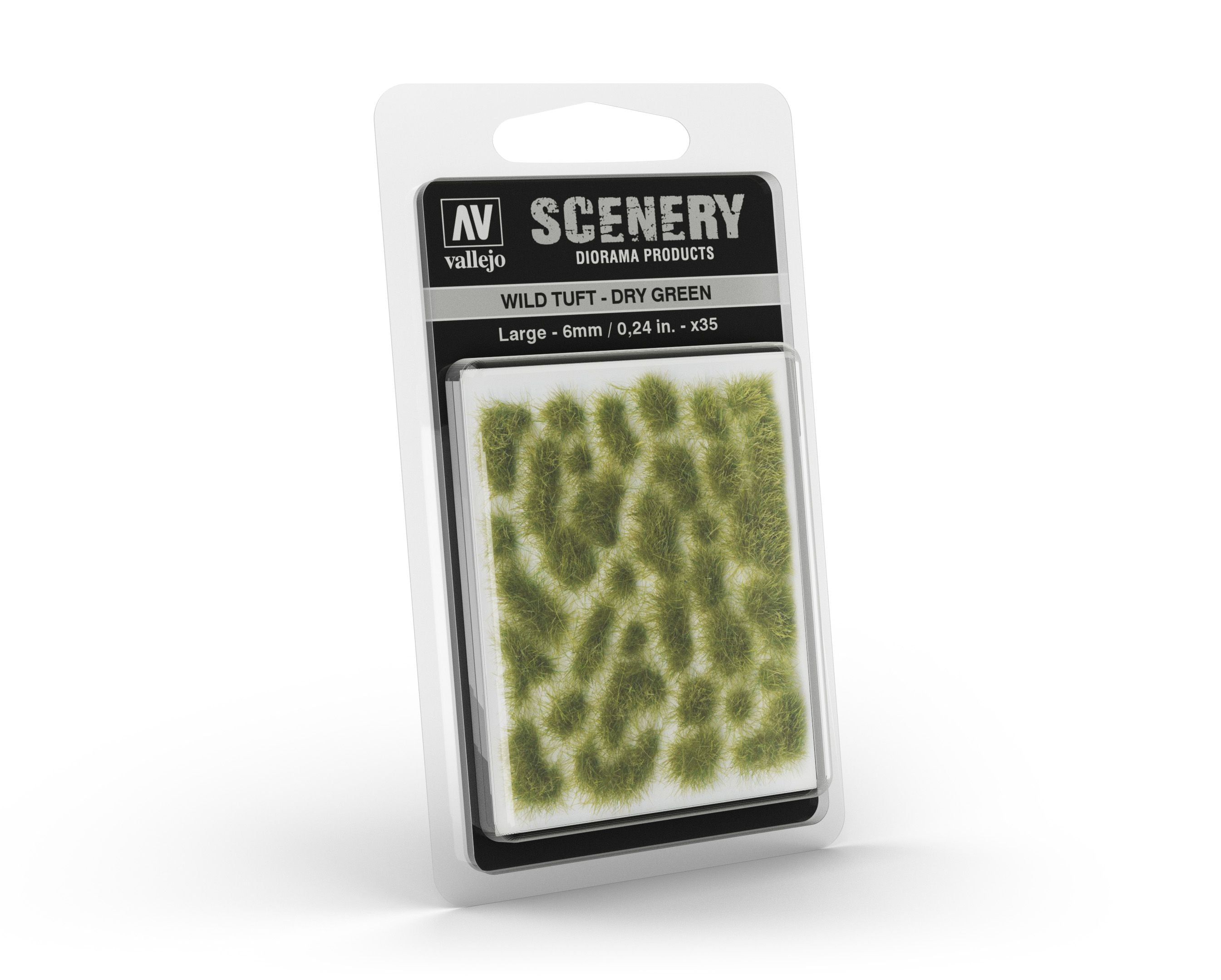 SC415 - Wild Tuft - Dry Green - 6 mm