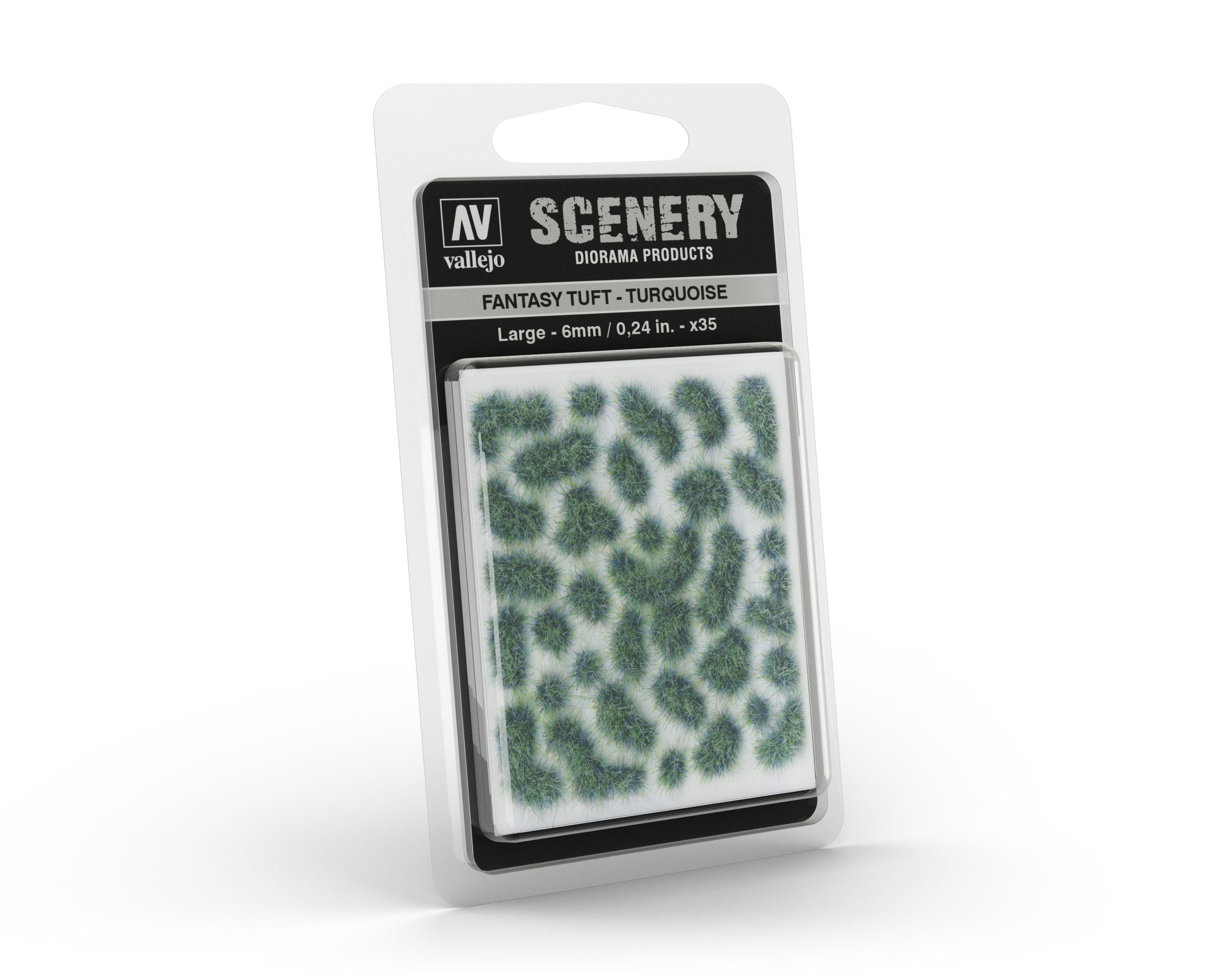 SC432 - Fantasy Tuft - Turquoise - 6 mm