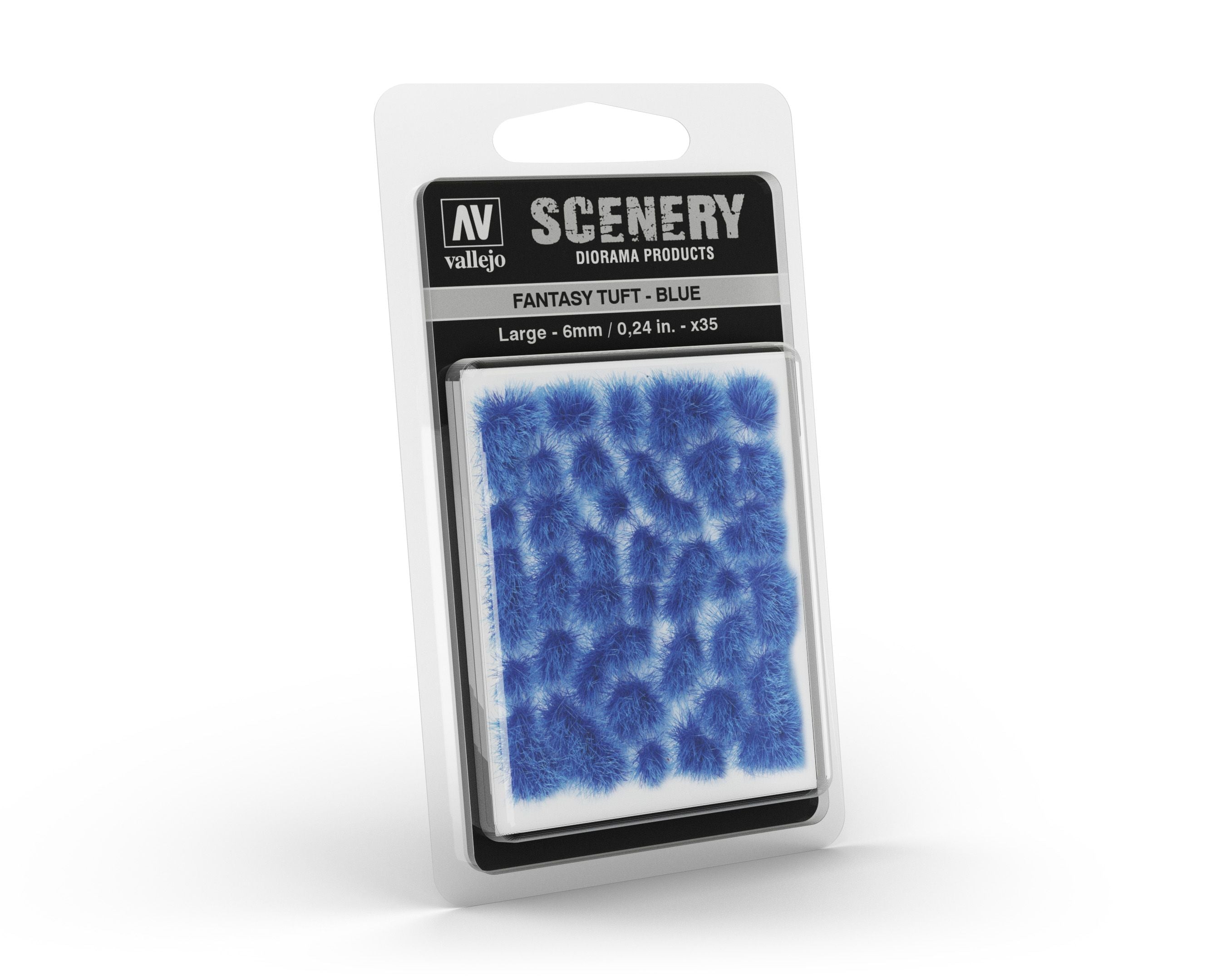 SC434 - Fantasy Tuft - Blue - 6 mm