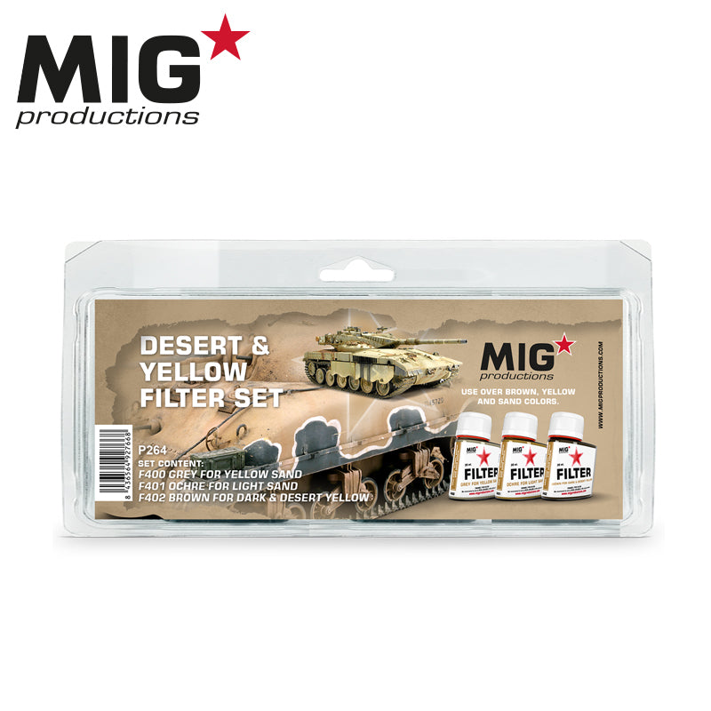 P264 - MIG - Desert & Yellow Filter Set