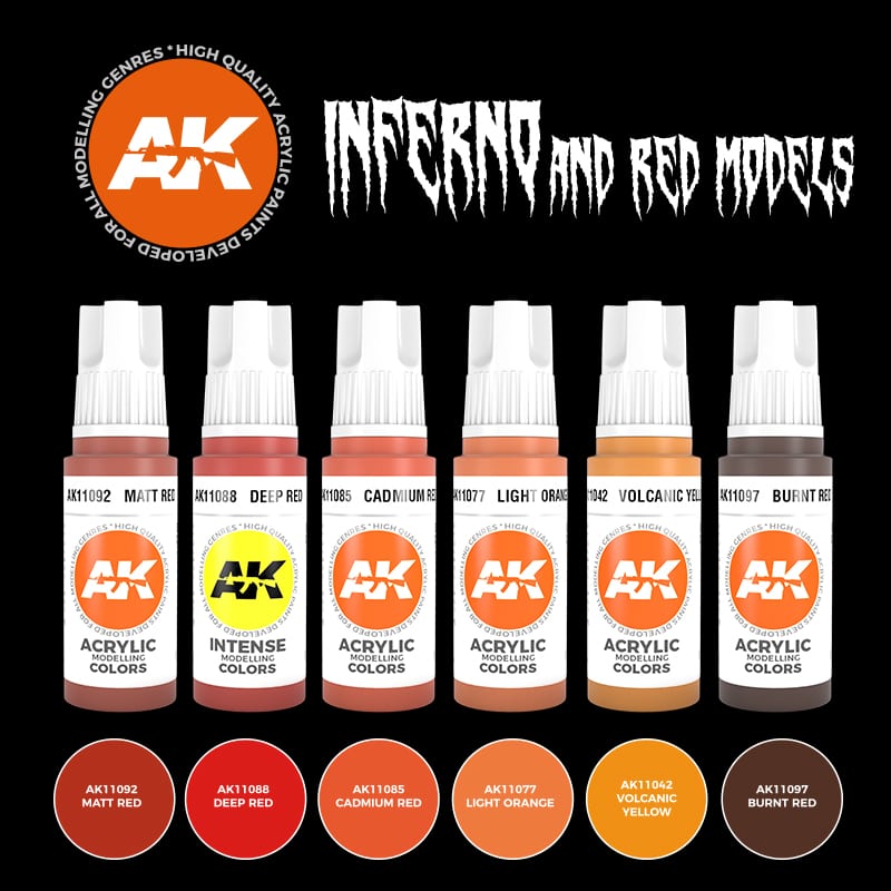 AK11604 -  Inferno and Red Creatures Set
