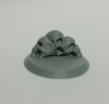 3D Gizmo's - Skull Base 40 mm - Tabletop Gaming
