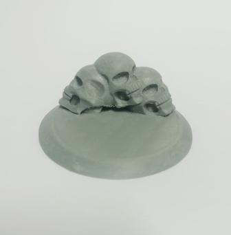 3D Gizmo's - Skull Base 50 mm - Tabletop Gaming
