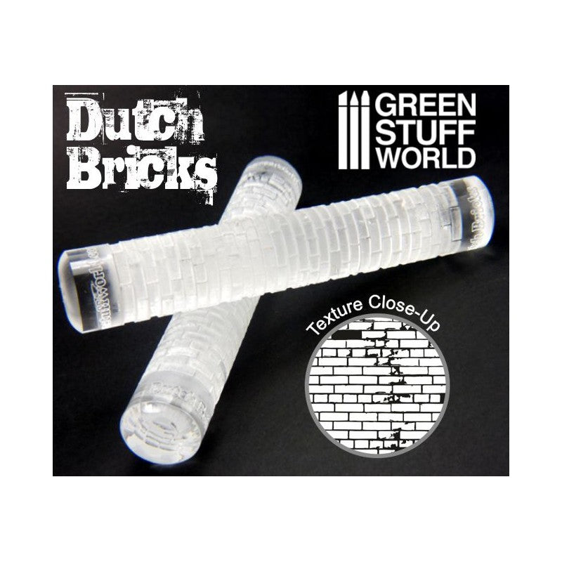 1660 - Small Dutch Bricks Rolling Pin