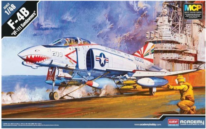 ACA12232 - 1/48 Academy F-4B Phantom Sundowners