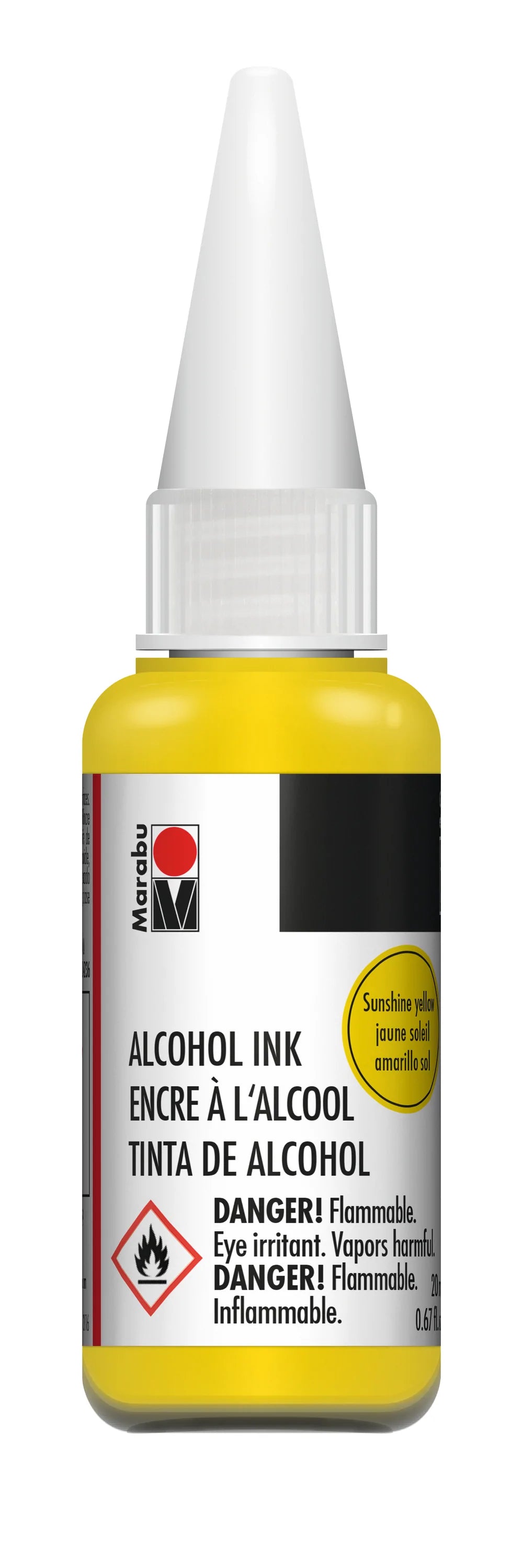 Marabu Alcohol Ink 20 ml - SUNSHINE YELLOW