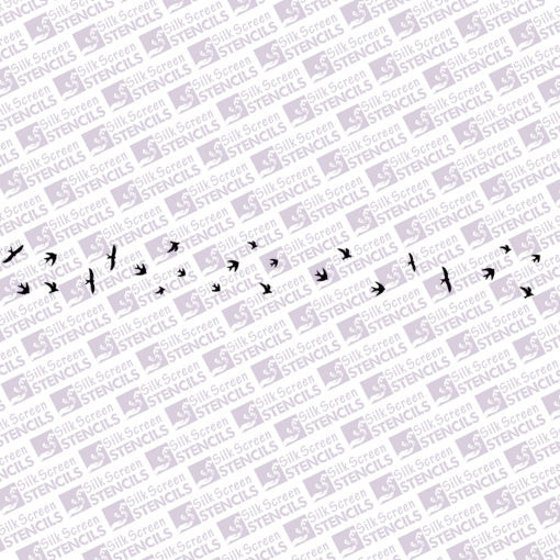 Swallows - K(66mm x 278mm)