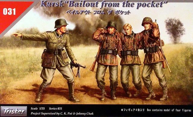 TS35031 - Tristar 1/35 German Kursk " Bailout From The Pocket " (4 Figures)