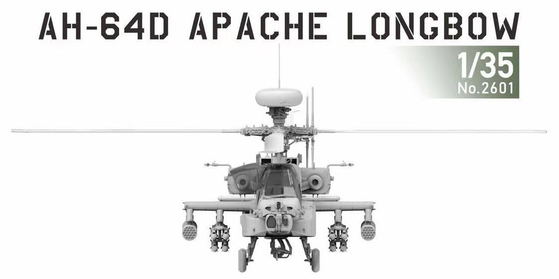 TAK2601 - Takom 1/35 AH-64D Apache Longbow Attack Helicopter