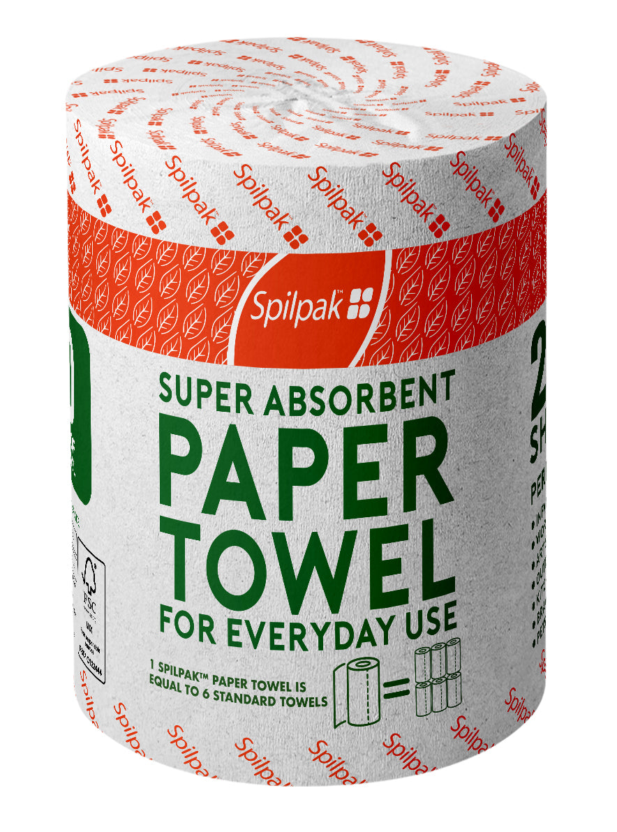 COMBO Deal - Spilpak Paper & Dispenser - 2 Ply - 70 Meters