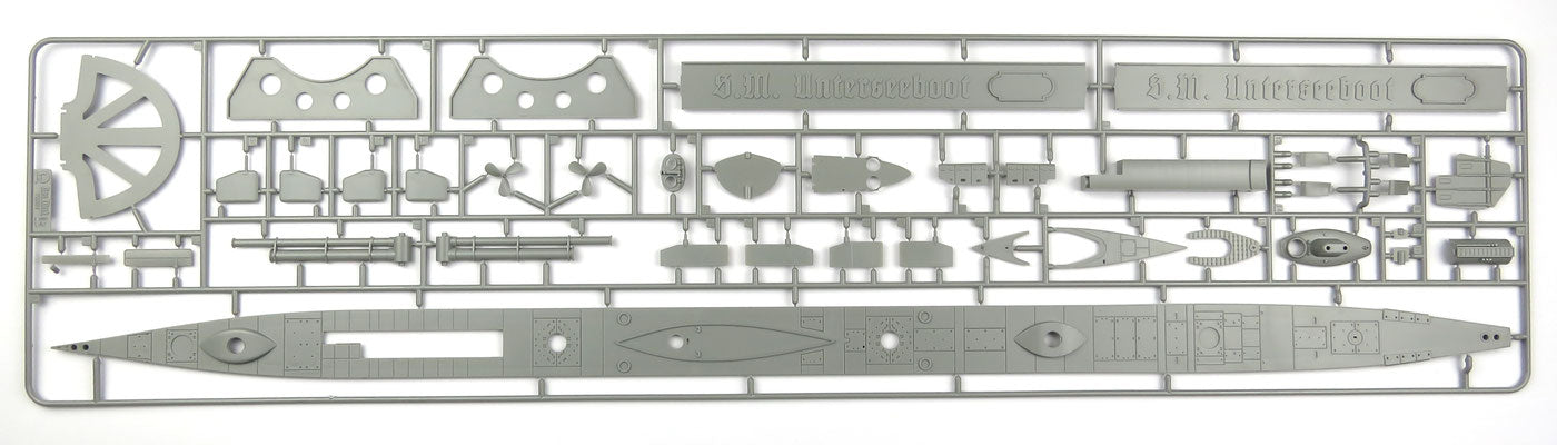 Das Werk - 1/72 S.M. U-Boat 9 - WWI German Submarine