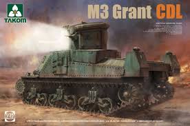 TAK2116 - Takom 1/35 British M3 "Grant" CDL Medium Tank