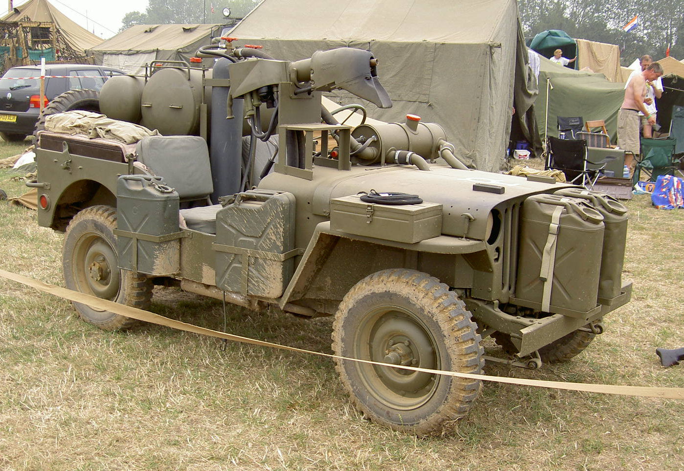 VS-012 - Meng 1/35 US Army WASP Flamethrower Jeep