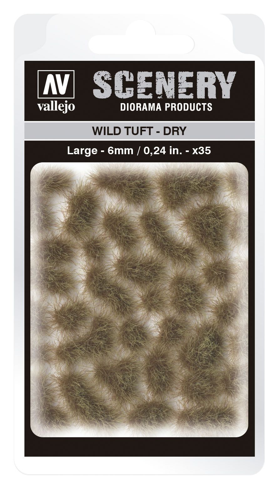 SC419 - Wild Tuft - Dry - 6 mm